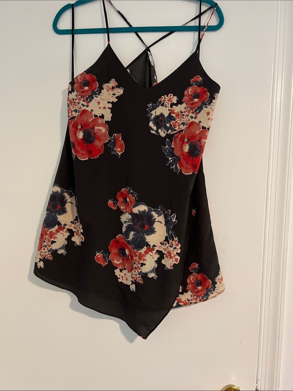 Free People Olive Green Ruffled Tank Dress